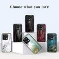 Pikkukuva 8 / 8: SKALO Xiaomi Redmi Note 13 5G Marmori karkaistu lasi TPU-suojakuori - #2