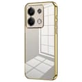 Miniatyrbillede 1 af 7: SKALO Xiaomi Redmi Note 13 5G Electroplating Farve Cover - Guld