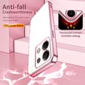 Pikkukuva 7 / 7: SKALO Xiaomi Redmi Note 13 5G Electroplating Color Suojakuori - Pinkki