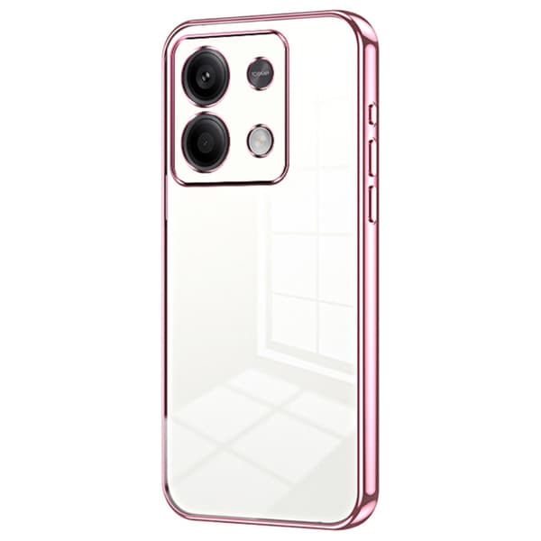 SKALO Xiaomi Redmi Note 13 5G Electroplating Color Suojakuori - Pinkki