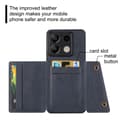 Miniatyrbillede 11 af 11: SKALO Xiaomi Redmi Note 13 Pro 5G PU-læder Cover med Pung - Brun