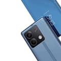 Pikkukuva 5 / 7: SKALO Xiaomi Redmi Note 13 Pro 5G Clear View Lompakkokotelo - Sininen