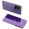 Pikkukuva 1 / 7: SKALO Xiaomi Redmi Note 13 Pro 5G Clear View Lompakkokotelo - Violetti
