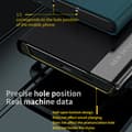 Miniatyrbillede 6 af 7: SKALO Xiaomi Redmi Note 13 Pro 5G Ultraslim PU læderetui - Grøn