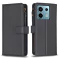 Miniatyrbild 1 av 7: SKALO Xiaomi Redmi Note 13 Pro 5G Big Wallet 11-FACK Plånboksfodral - Svart