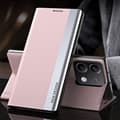 Pikkukuva 2 / 7: SKALO Xiaomi Redmi Note 13 Pro 5G Ultraslim PU nahkakotelo - Pinkki