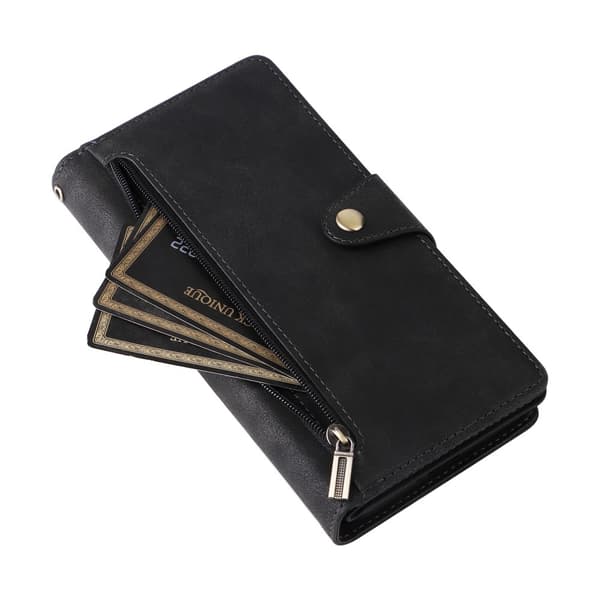 SKALO Xiaomi Redmi Note 13 Pro+ 10-RUM Flip Cover - Sort