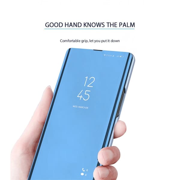 SKALO Xiaomi Redmi Note 13 Pro+ Clear View Lompakkokotelo - Ruusukulta
