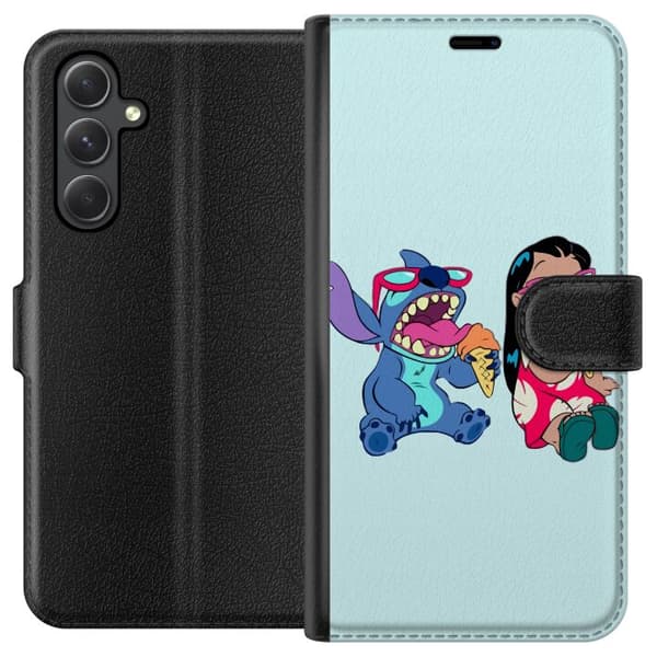 Samsung Galaxy A15 5G Lommeboketui Lilo & Stitch