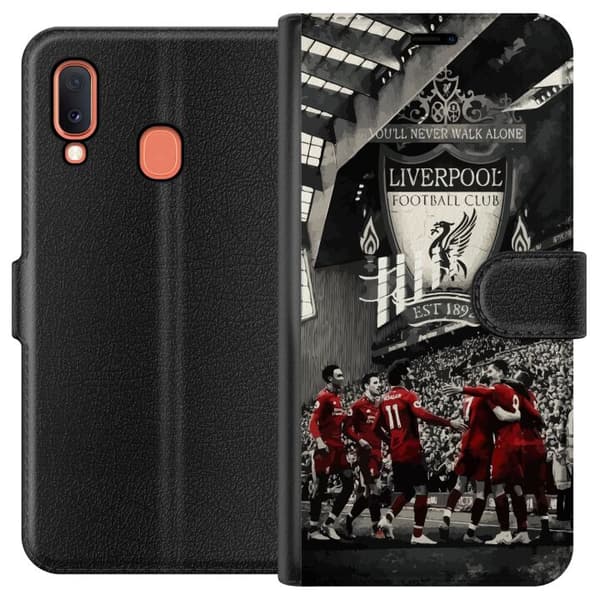 Samsung Galaxy A20e Lompakkokotelo Liverpool