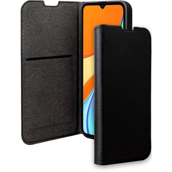 Folio - Xiaomi - Redmi 9C - Plånbok - Svart - Mjuk - GRS-certifierad