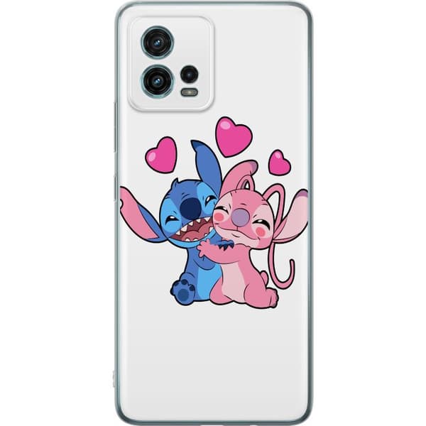 Motorola Moto G72 Gjennomsiktig deksel Lilo & Stitch