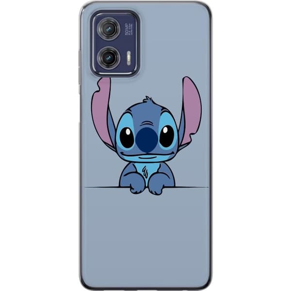 Motorola Moto G73 Gennemsigtig cover Lilo & Stitch