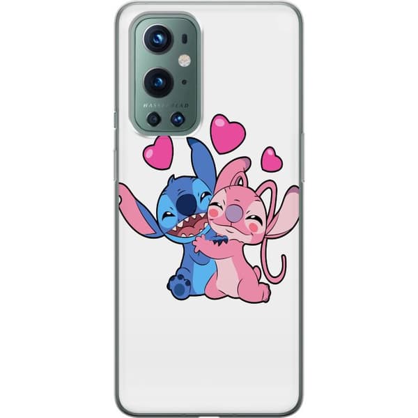 OnePlus 9 Pro Genomskinligt Skal Lilo & Stitch