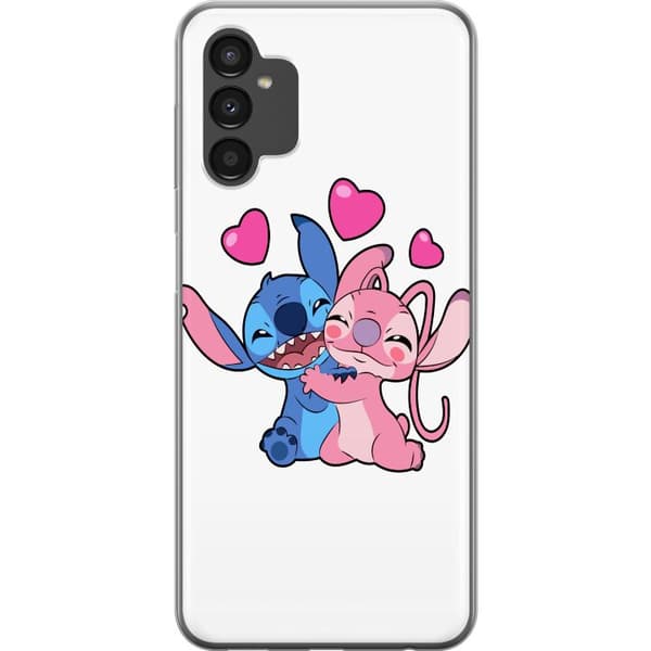 Samsung Galaxy A04s Läpinäkyvä kuori Lilo & Stitch