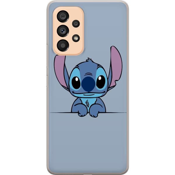Samsung Galaxy A53 5G Gjennomsiktig deksel Lilo & Stitch