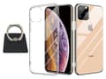 Pikkukuva 1 / 4: iPhone 11 Pro Shell & Square Finger Holder - Suojaa ja mukavuutta - Musta