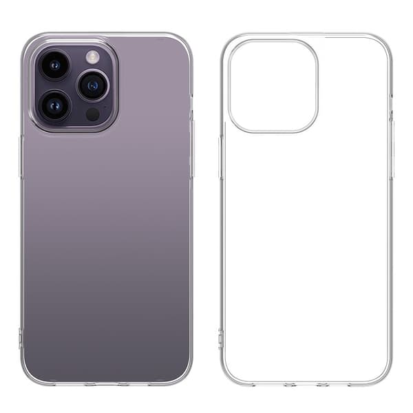 iPhone 15 Shell & Square Finger Holder - Suojaa ja mukavuutta - Hopea