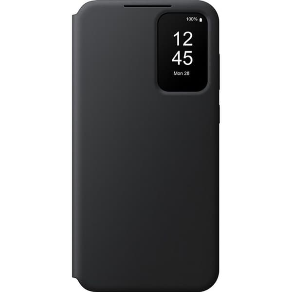 Flip Cover - Samsung - A35 - Svart - Hårdt Skal - Klap