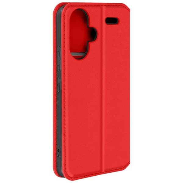 Étui AVIZAR för Xiaomi Redmi Note 13 Pro Plus - Röd - Semihård - Videostöd funktion