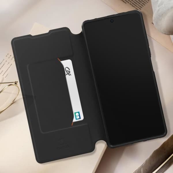Skal till Xiaomi Redmi Note 13 Pro 4G - XIAOMI - Korthållare - Tunt och lätt - Svart