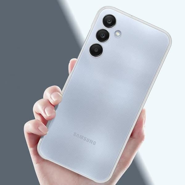Original Samsung Galaxy A25 5G Fodral Silikon Klart Skal Samsung Transparent