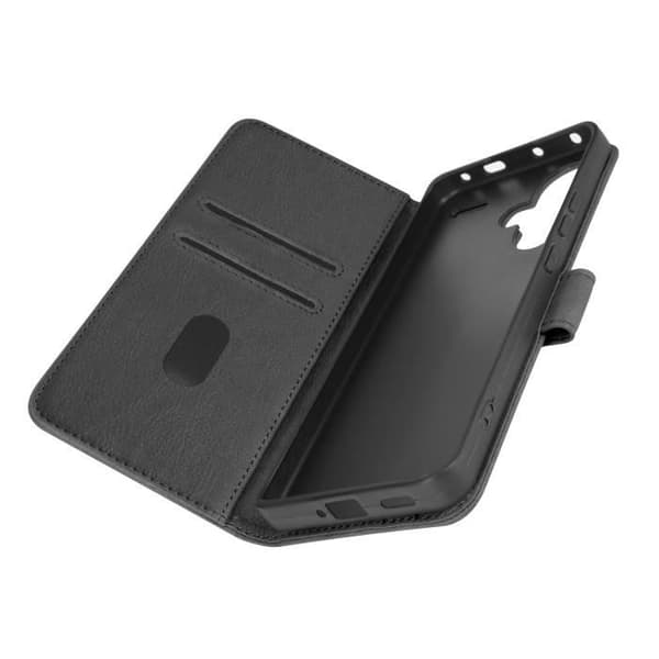 Fodral till Xiaomi Redmi Note 13 Pro Plus - AVIZAR - Chesterfield - Plånbok och videohållare - Svart