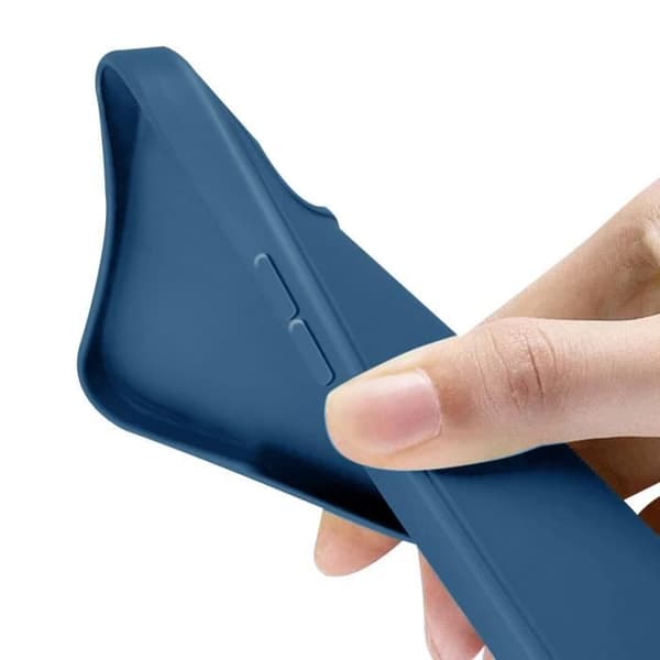 Fodral till Xiaomi Redmi 13C Soft Touch Matte Ultra Flexible Midnight Blue - AVIZAR - Halvstyvt - Syntetiskt - Blandat