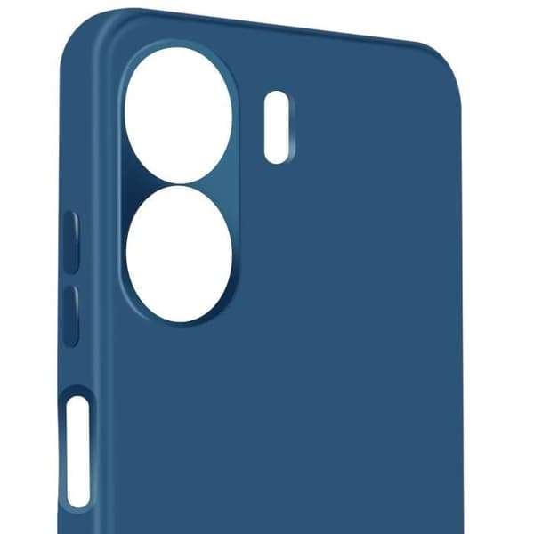 Fodral till Xiaomi Redmi 13C Soft Touch Matte Ultra Flexible Midnight Blue - AVIZAR - Halvstyvt - Syntetiskt - Blandat