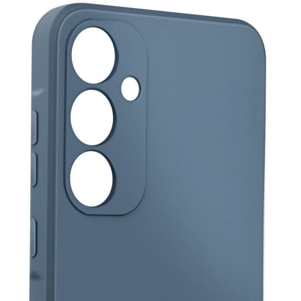 Fodral till Samsung Galaxy A55 - AVIZAR - Soft Touch Matte Flexibel Silikon - Grå - Lavendel