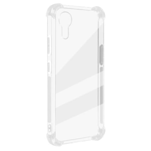 Fodral till Samsung Galaxy Xcover 7 Silikonhörn Stötsäker Transparent