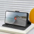 Miniatyrbild 3 av 4: Fodral för OnePlus 12 och OnePlus 12R - AVIZAR - Flip Wallet Video Support - Svart