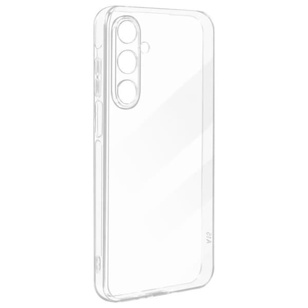 Fodral till Samsung Galaxy A15 5G - AVIZAR - Mjuk silikon - Genomskinlig - Kameraskydd