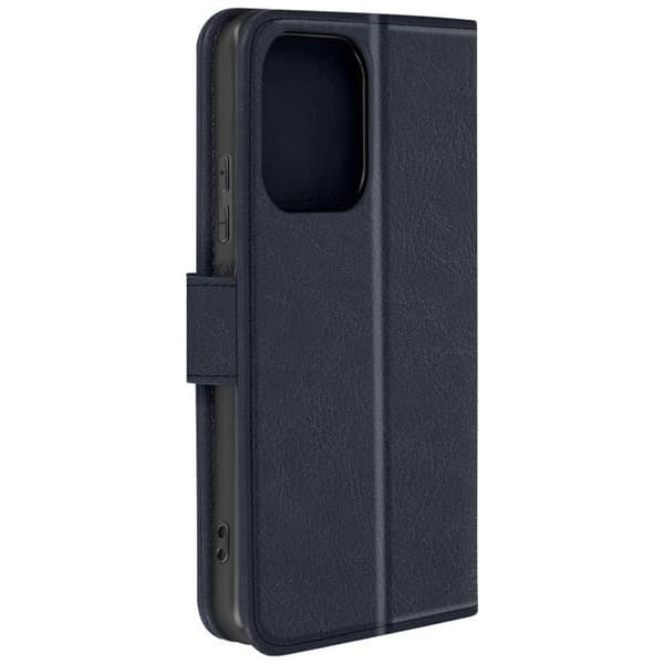 Fodral till Xiaomi Redmi Note 13 4G - AVIZAR - Chesterfield - Plånbok och videohållare - Blå