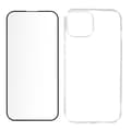 Miniatyrbild 2 av 4: Coque - AVIZAR - iPhone 15 Plus - Silikongel - Härdat glas - Skydd 360°