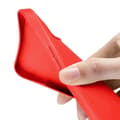 Miniatyrbild 3 av 4: Fodral till Xiaomi Redmi 13C Soft Touch Matte Ultra Flexible Red