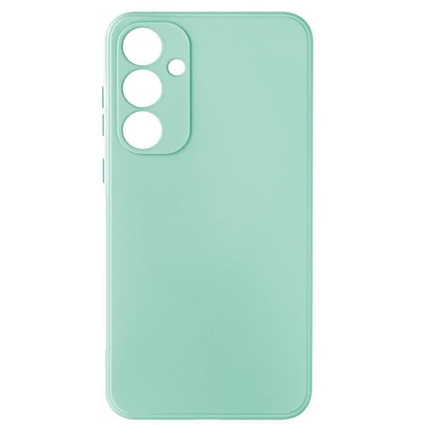 Fodral till Samsung Galaxy A55 Soft Touch Matt Flexibel silikon blekgrön