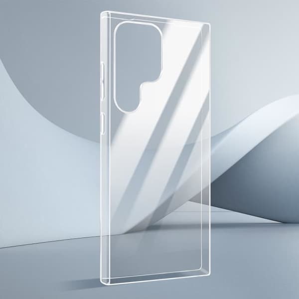 Fodral till Samsung Galaxy S24 Ultra Thin 0,3 mm Anti-gulning Transparent