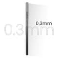 Miniatyrbild 4 av 4: Fodral till Samsung Galaxy S24 Ultra Thin 0,3 mm Anti-gulning Transparent
