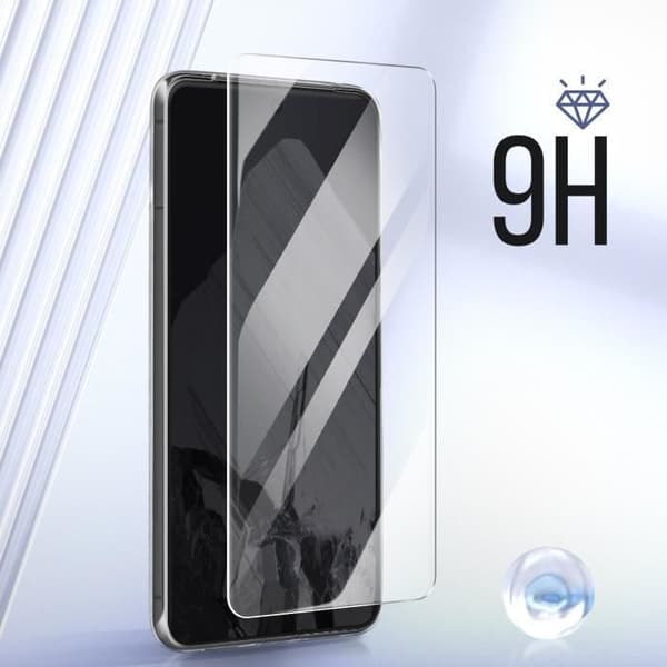Fodral för Google Pixel 8 Pro - AVIZAR - Silikongel och 9H härdat glas - 360° fullt skyddspaket