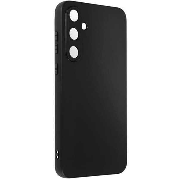 Fodral till Samsung Galaxy A55 Kameraskyddad Silikon Matt Tunn Svart