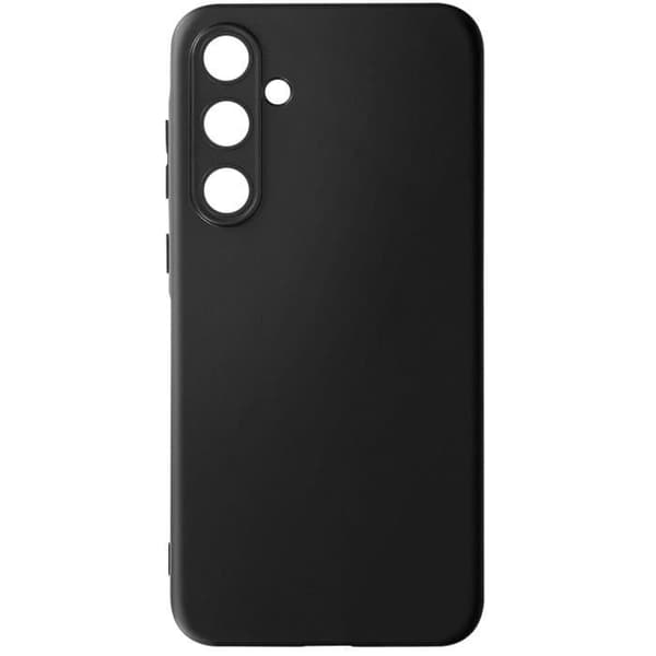 Fodral till Samsung Galaxy A55 Kameraskyddad Silikon Matt Tunn Svart