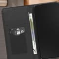 Miniatyrbild 4 av 4: Fodral för Samsung Galaxy S24 Flip Wallet Video Support Svart - AVIZAR - Halvstyvt - Syntet - Blandat