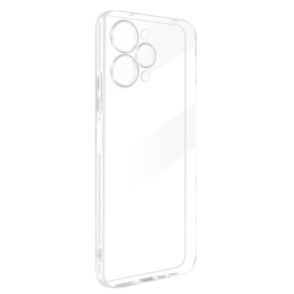 Fodral till Xiaomi Redmi 12 - AVIZAR - Genomskinligt fodral - Mjukt silikon 0,5 mm - Anti-gulning - Genomskinlig