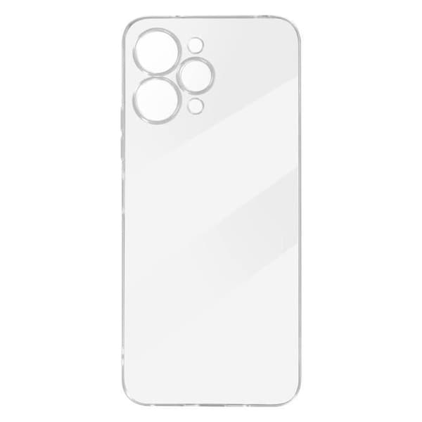 Fodral till Xiaomi Redmi 12 - AVIZAR - Genomskinligt fodral - Mjukt silikon 0,5 mm - Anti-gulning - Genomskinlig
