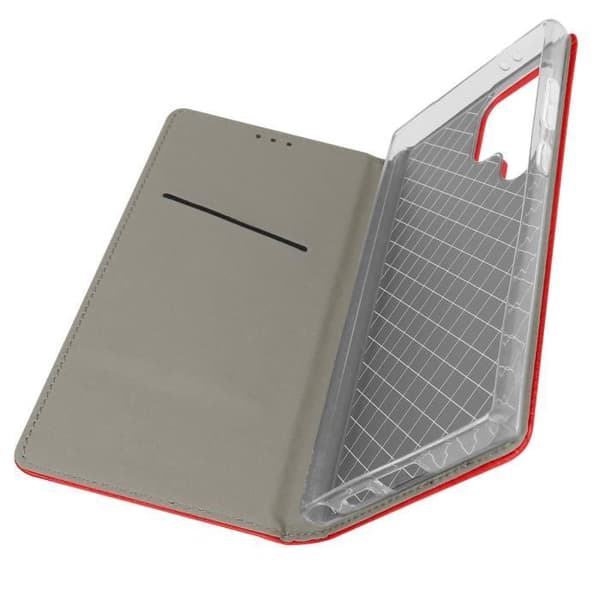 Fodral till Samsung Galaxy S24 Ultra korthållare Smart Collection Röd