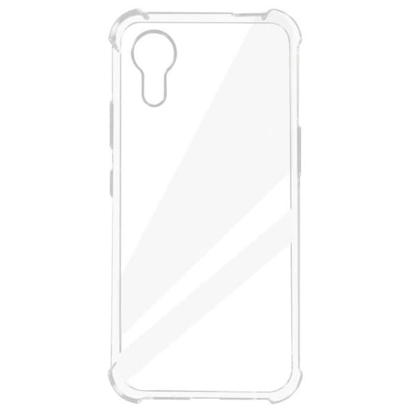 Fodral till Samsung Galaxy Xcover 7 Silikon Stötsäker förstärkta hörn Akashi Transparent