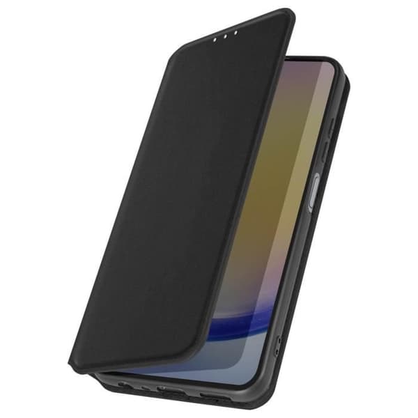 Fodral till Samsung Galaxy A25 - AVIZAR - Korthållare Videostöd Magnetic Flip Svart