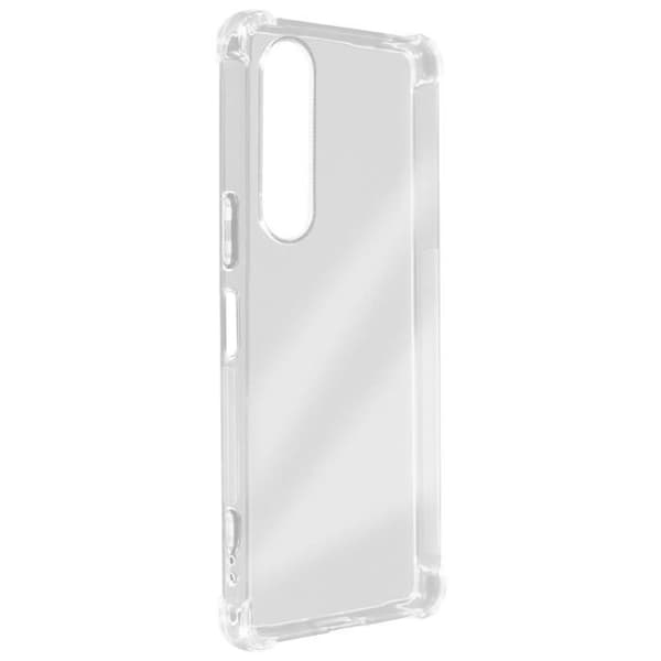 Fodral till Sony Xperia 1 V - AVIZAR - Classic Bump - Mjuk silikon - Transparenta stötsäkra hörn