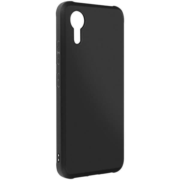 Fodral till Samsung Xcover 7 - AKASHI - Svart - Flexibel Soft touch - Stötsäkra hörn
